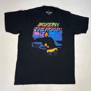 Boyz In The Hood Movie Graphic T-shirt Men Large Black Short Sleeve Music